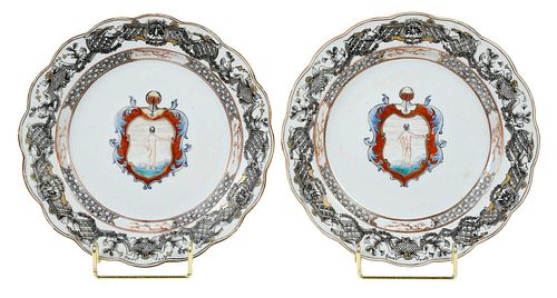 PAIR OF CHINESE EXPORT PORCELAIN