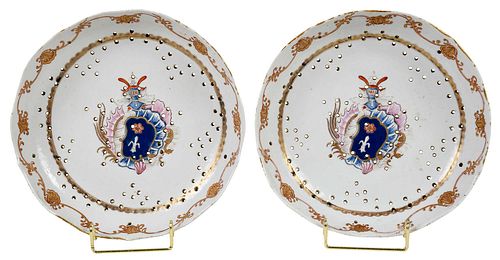 PAIR OF CHINESE EXPORT PORCELAIN