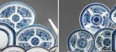 Pair of Chinese export porcela