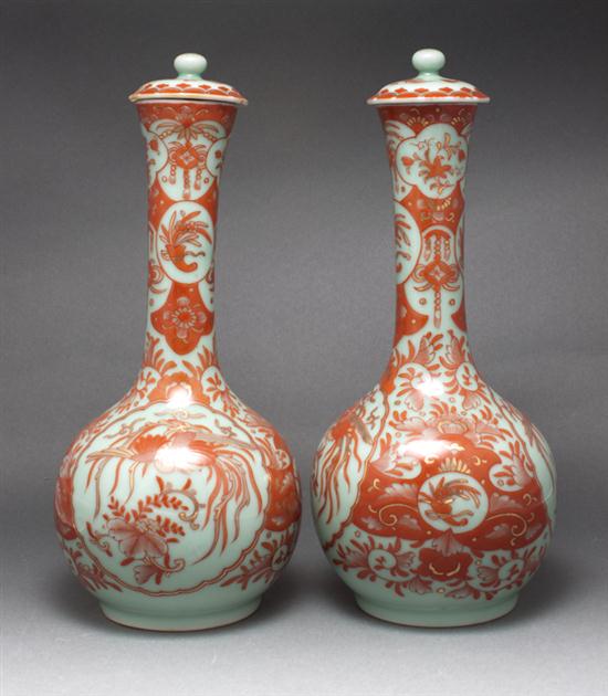 Pair of Chinese Export sepia