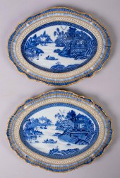 PAIR OF CHINESE EXPORT UNDERGL