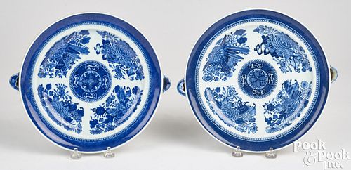 PAIR OF CHINESE EXPORT WARMING