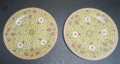 PAIR OF CHINESE FAMILLE JAUNE