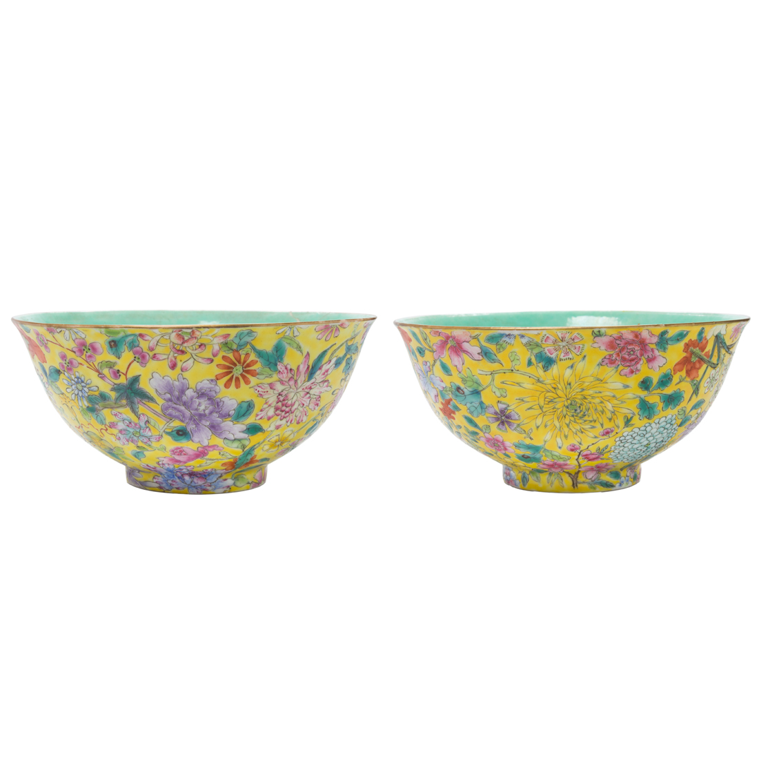 PAIR OF CHINESE FAMILLE ROSE