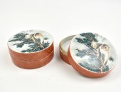 PAIR OF CHINESE FAMILLE ROSE M