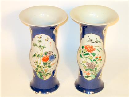 Pair of Chinese famille rose and