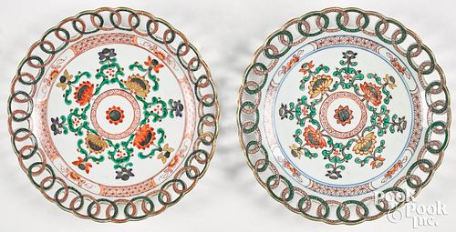 PAIR OF CHINESE FAMILLE VERTE