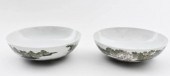 PAIR OF CHINESE FAMILLE VERTE