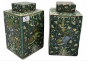 PAIR OF CHINESE FAMILLE VERTE