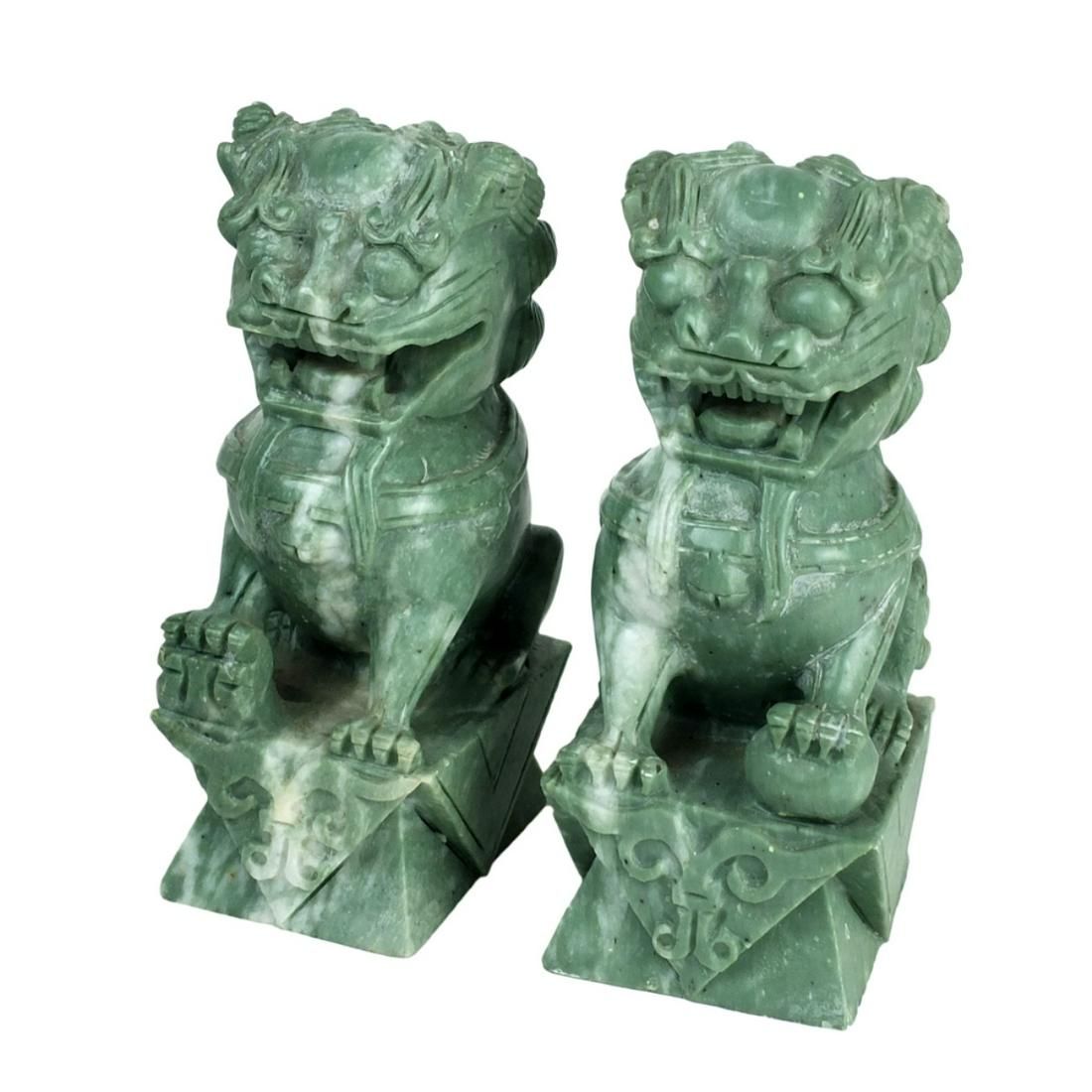 PAIR OF CHINESE FOO DOGSPair of