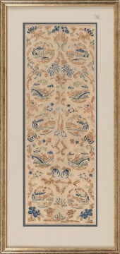 PAIR OF CHINESE FORBIDDEN STIT