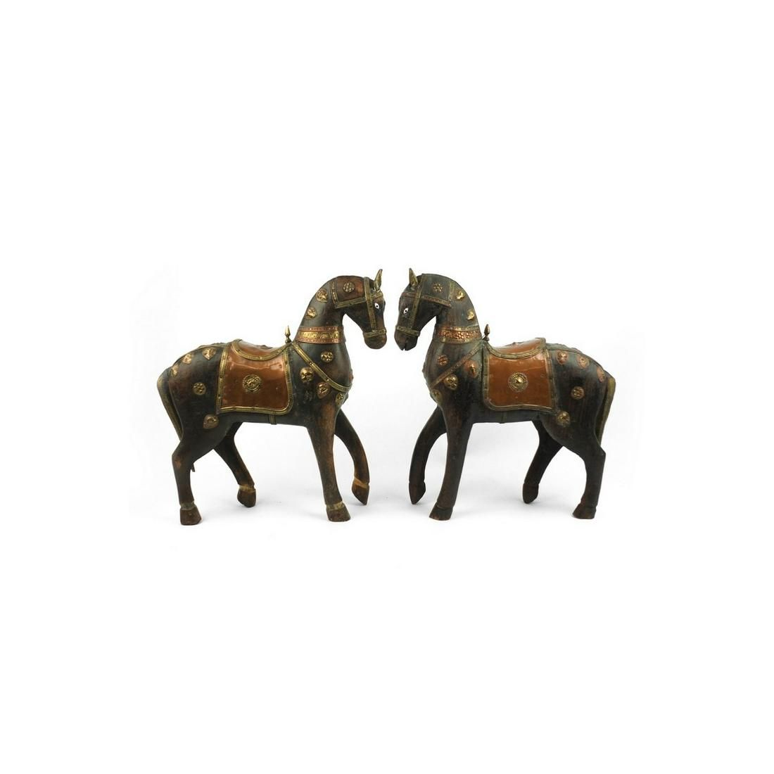 PAIR OF CHINESE HORSESPair of