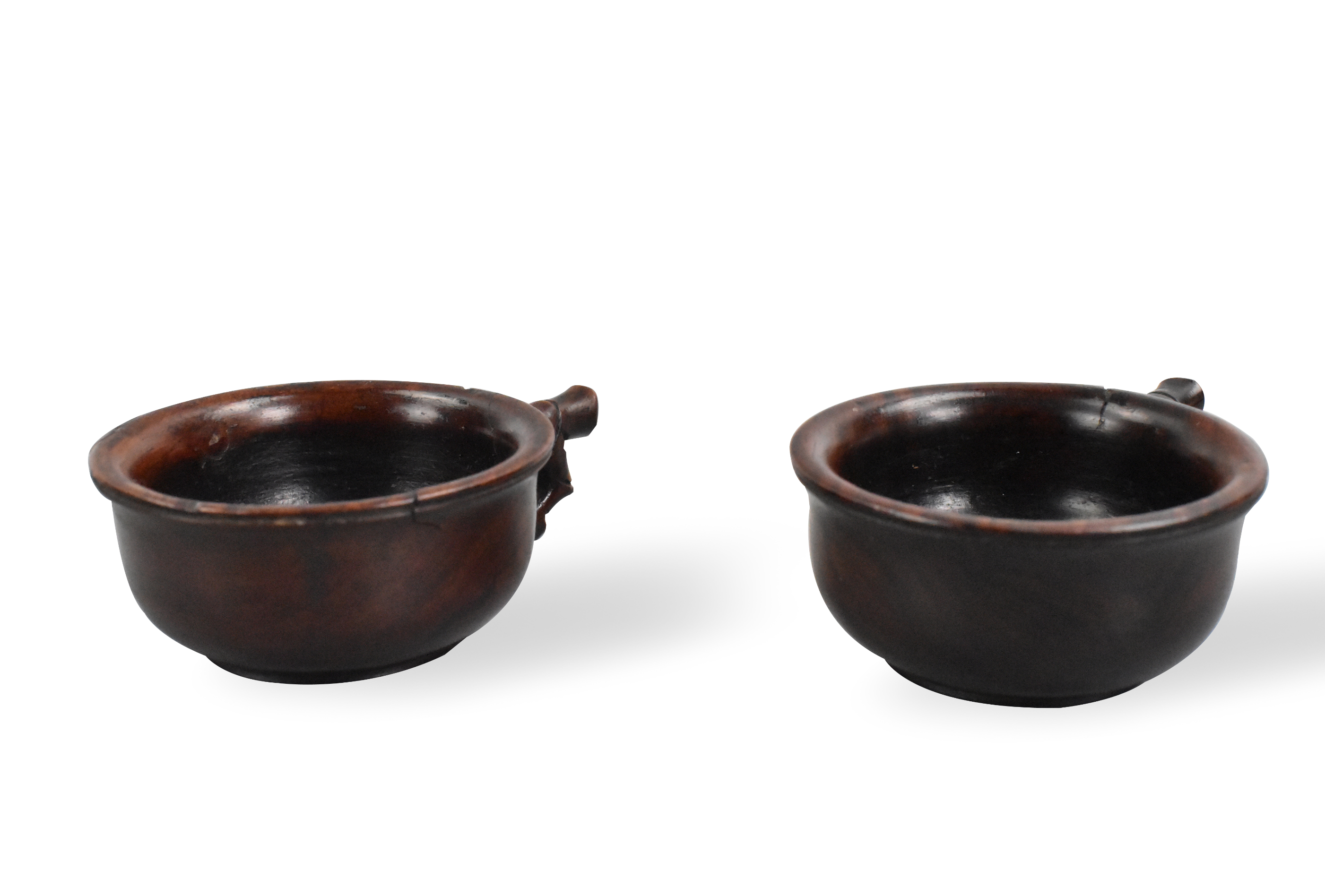 PAIR OF CHINESE HUANGHUALI CARVED