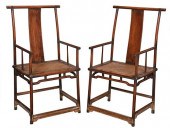 PAIR OF CHINESE HUANGHUALI OFF