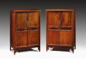 Pair of Chinese huanghuali rou