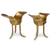PAIR OF CHINESE IMPERIAL GILT