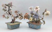 PAIR OF CHINESE JADE AND HARDS