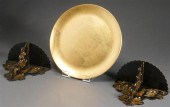 PAIR OF CHINESE LACQUERED FOLD