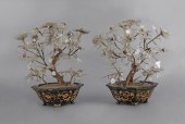 Pair of Chinese lacquerware bo