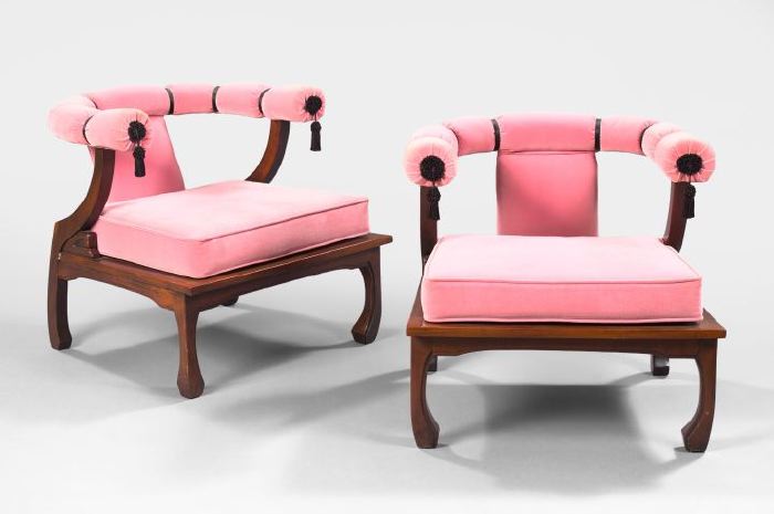 Pair of Chinese Mahogany