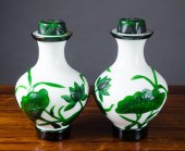 PAIR OF CHINESE PEKING CAMEO G