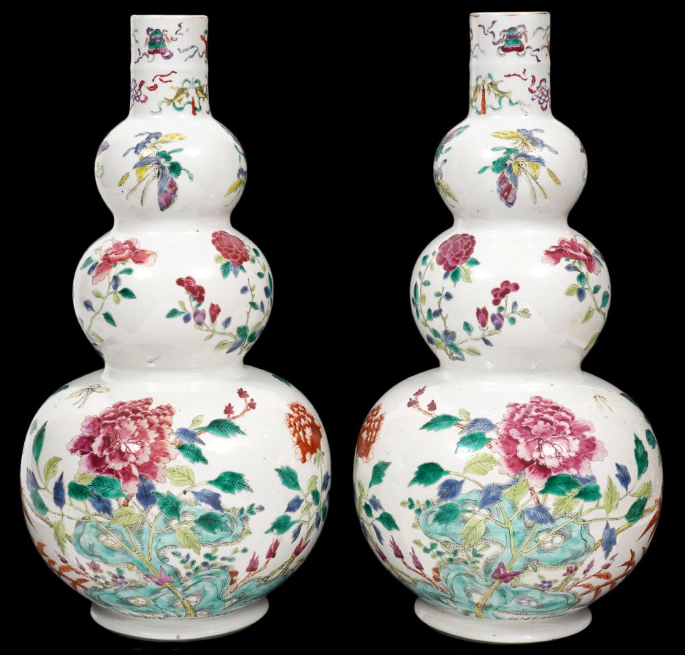 PAIR OF CHINESE PORCELAIN &