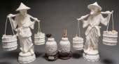 PAIR OF CHINESE PORCELAIN FIGU