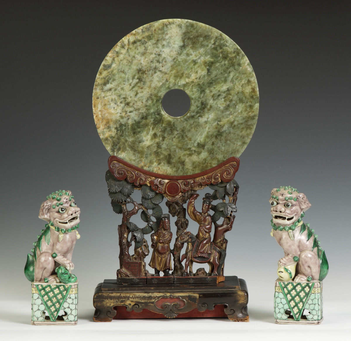 Pair of Chinese Porcelain Foo