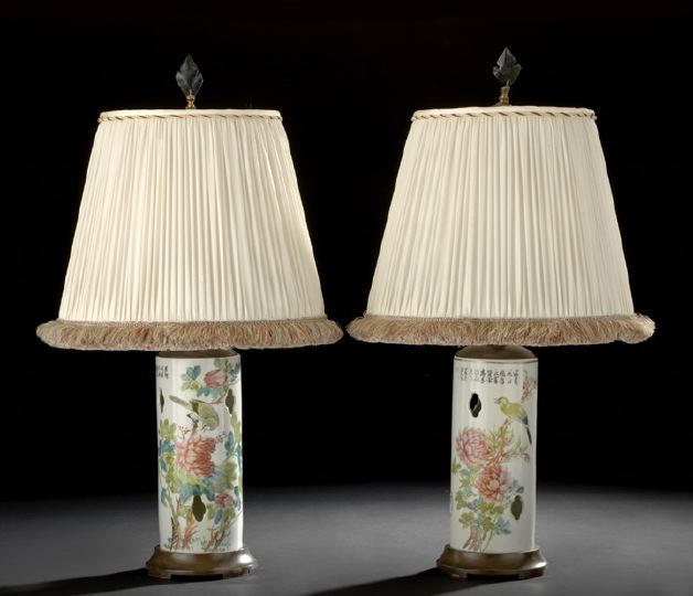 Pair of Chinese Porcelain Hat