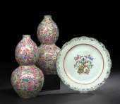 Pair of Chinese Porcelain "Mil