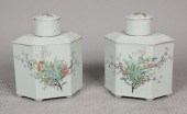 PAIR OF CHINESE PORCELAIN TEA
