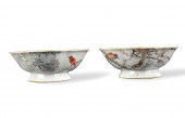 PAIR OF CHINESE QIANJIANG ENAM
