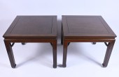 PAIR OF CHINESE ROSEWOOD MING