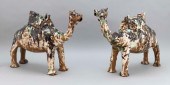 PAIR OF CHINESE SANCAI POTTERY