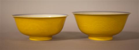 PAIR OF CHINESE SAUCER DISHES