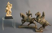 PAIR OF CHINESE STYLE GILT AND