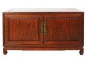 PAIR OF CHINESE-STYLE LOW CABI