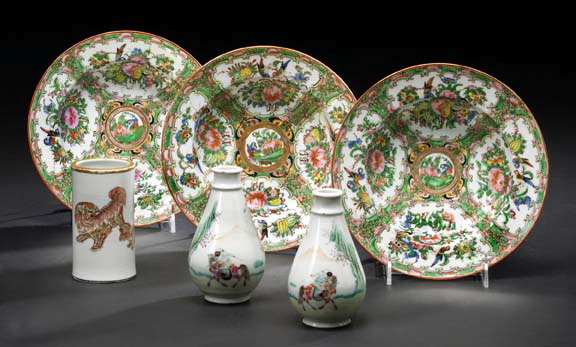 Pair of Chinese Tear-Shaped