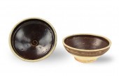 PAIR OF CHINESE WHITE-RIMMED T