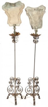Pair of Chinese Wrought Iron G