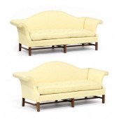PAIR OF CHIPPENDALE STYLE CAME
