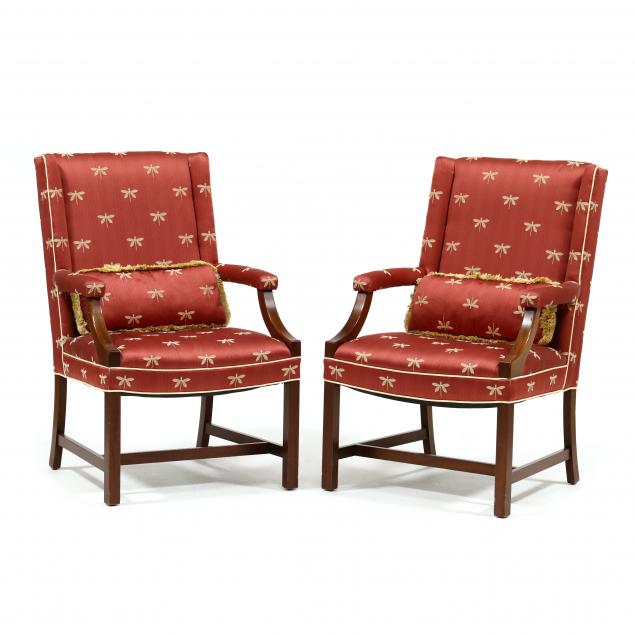 PAIR OF CHIPPENDALE STYLE LOLLING
