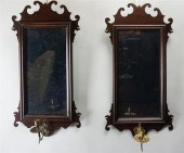 PAIR OF CHIPPENDALE STYLE MAHO