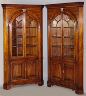 PAIR OF CHIPPENDALE STYLE MAHO