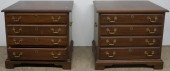 PAIR OF CHIPPENDALE STYLE MAHO