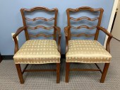 PAIR OF CHIPPENDALE STYLE MAHO