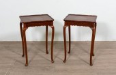 PAIR OF CHIPPENDALE STYLE MAHO