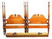 PAIR OF CHIPPENDALE STYLE TIGE