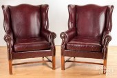 PAIR OF CHIPPENDALE STYLE WING