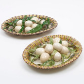 PAIR OF CHRISTINE VIENNET PORC